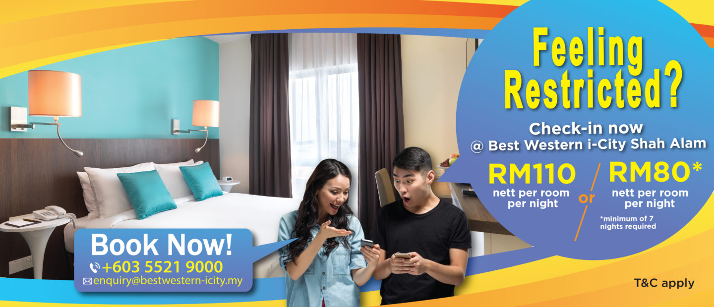 Special Offers at Best Western i city | Shah Alam Hotel ...